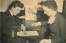 Picture Source: The Navy Nurse Corps, recruiting brochure of the Navy Department, 1943