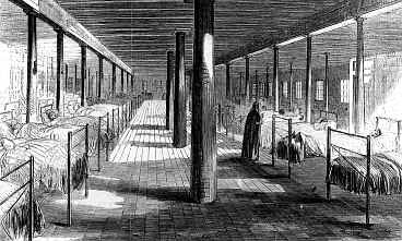 Line engraving after a drawing by Theodore R. Davis, published in Harper's Weekly, January-June 1863, page 300