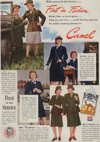 Camel advertisement from LIVE magazine