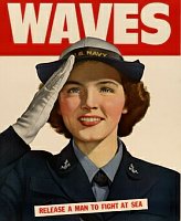 Picture Source: WWII WAVES recruitment poster
