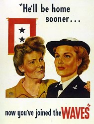 Picture Source: Poster - He'll Be Home Sooner - by John Falter, 1944