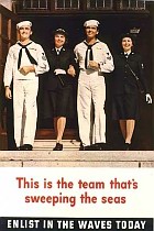 Poster: This Is the Team That's Sweeping the Seas,1945